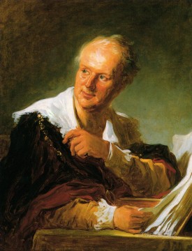  Fragonard Oil Painting - Portrait of a Man Jean Honore Fragonard